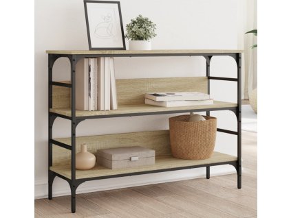 Konzolový stolek 100 x 32 x 75 cm kompozitní dřevo [839059] (Barva dub sonoma)