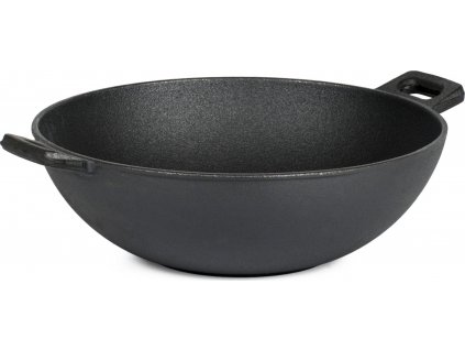 Grilovací nářadí G21 pánev wok na gril, litinová [6353983]
