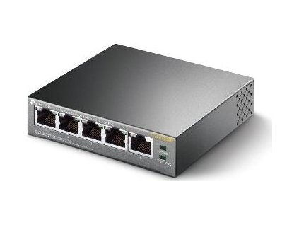 Switch TP-Link TL-SF1005P 5x LAN, 4xPoE, 58W, kov [52451506]