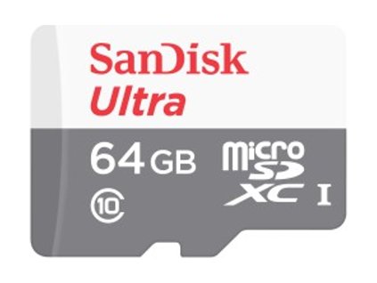 Paměťová karta Sandisk Ultra microSDXC 64 GB 100 MB/s Class 10 UHS-I [28454512]