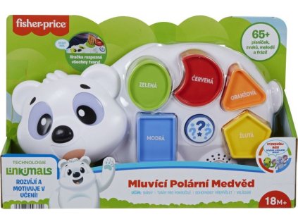 Hračka Mattel FP Linkimals Mluvící polární medvěd CZ [6905216]