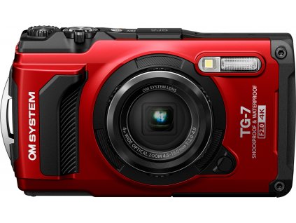 Digitální fotoaparát OM SYSTEM TG-7 red [54030861]