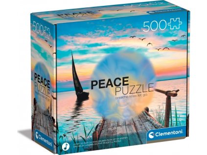 Puzzle Clementoni 500 dílků Peace - Peaceful Wind [6953835]