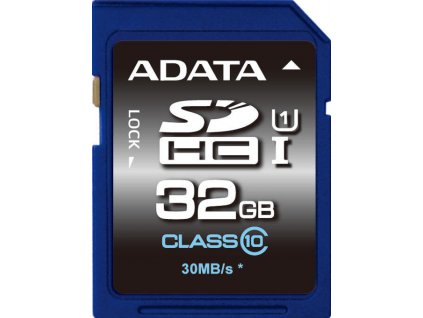 Paměťová karta Adata Premier SDHC 32GB UHS-I Class10 [2801032]