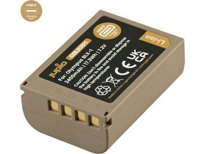 Baterie Jupio BLX-1 / BLX1 *ULTRA C*  2400mAh s USB-C vstupem pro nabíjení [5498414]
