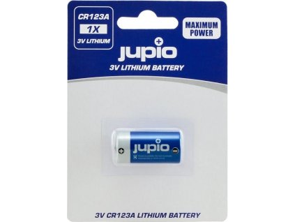 Baterie Jupio CR123A Lithium 3V 1ks  [54980678]