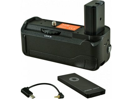 Battery Grip Jupio pro Sony A6000 / A6300 / A6400 + kabel (2x NP-FW50) [54989118]
