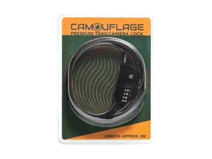 Zámek Camouflage Trailcamera Lock pro fotopasti [55797990]