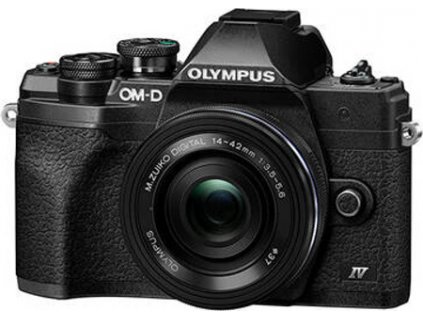 Digitální fotoaparát Olympus E-M10 Mark IV 14-42 EZ kit black/black [54070942]