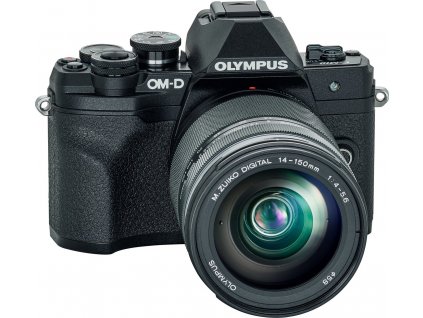 Digitální fotoaparát Olympus E-M10 Mark IV 1415-2 kit black/black [54070956]
