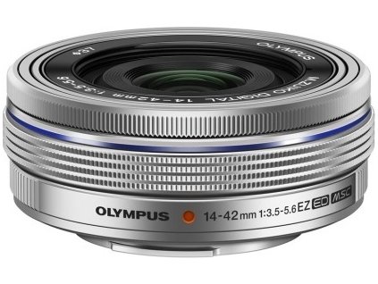 Objektiv Olympus EZ-M1442EZ R silver (elektronický zoom) [54077150]