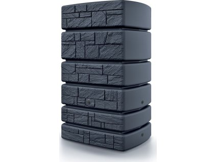 Sud Prosperplast TOWER STONE antracit 500l  [611118]