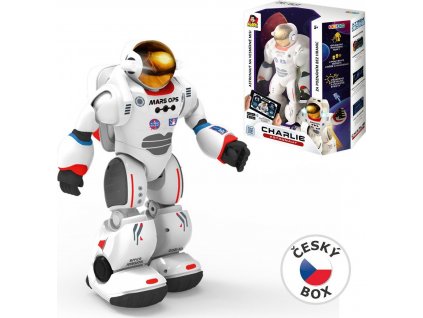 Robot Zigybot astronaut Charlie, s naučnou aplikací, 29,5 cm [6905239]