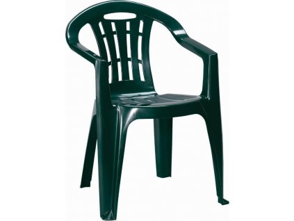 Plastová židle Keter Mallorca tmavě zelená [610144]