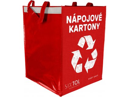 Taška Sixtol na tříděný odpad Sort Easy Carton, 30 x 30 x 40 cm, 36 l [7025559]