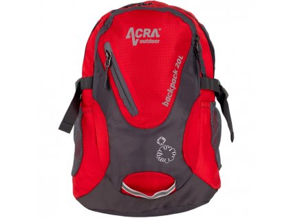 Batoh Acra Backpack 20 L turistický červený [63602788]