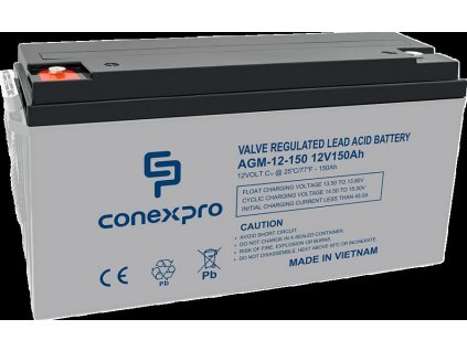 Baterie Conexpro AGM-12-150 VRLA AGM 12V/150Ah, T16  [52350031]