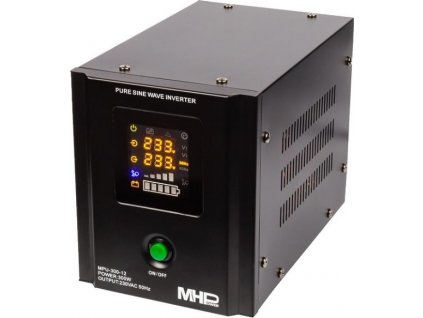 Napěťový měnič MHPower MPU-300-12 12V/230V, 300W, funkce UPS, čistý sinus [5290120]