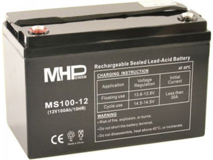Baterie MHPower MS100-12 VRLA AGM 12V/100Ah  [52350013]