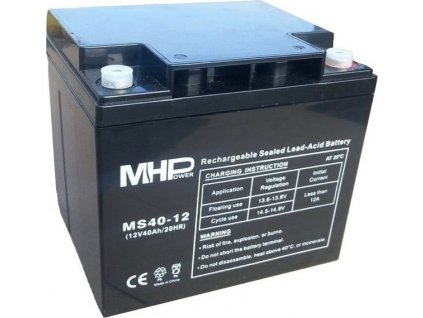 Baterie MHPower MS40-12 VRLA AGM 12V/40Ah  [52350025]
