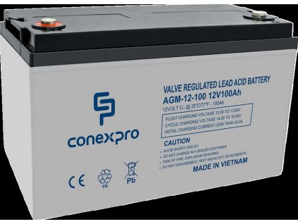 Baterie Conexpro AGM-12-100 VRLA AGM 12V/100Ah, T16  [52350032]