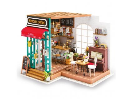 Hračka Robotime miniatura domečku Kavárna [6950286]