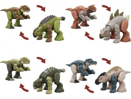 Hračka Mattel JW dinosaurus s transformací 2 v 1 Asst [6843307]