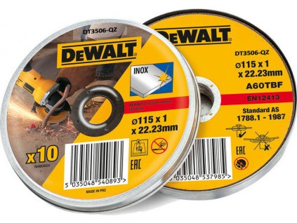 Řezný kotouč Dewalt DT3506 115 mm, 10ks [63604081]