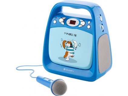 Přehrávač GoGEN CD Maxi Karaoke, Maxipes Fík modrý [60025679]