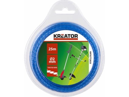 Struna Kreator KRTGTT2025 - kroucená 2 mm x 25 m  [6362025]