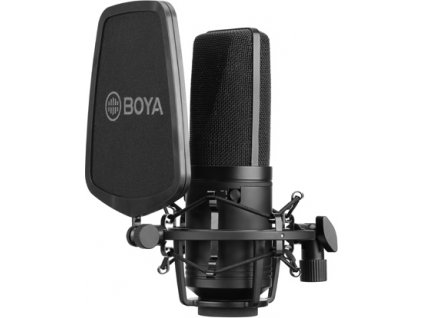 Mikrofon BOYA BY-M1000 2směrový studiový, XLR [5494032]