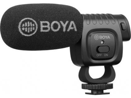 Mikrofon BOYA BY-BM3011 kondenzátorový směrový pro fotoaparáty [549401]