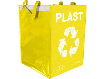 Taška Sixtol na tříděný odpad Sort Easy Plastic 30 x 30 x 40 cm, 36 l [7025561]