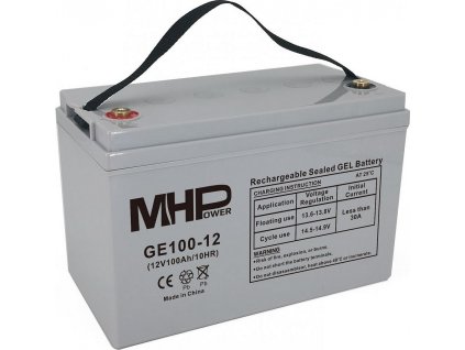 Baterie MHPower GE100-12 GEL, 12V/100Ah, T3-M8, Deep Cycle  [5235020]