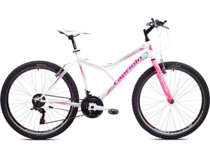 Horské jízdní kolo Capriolo DIAVOLO DX 600 26"/19HT bílo-růžové,2023 [1202033]