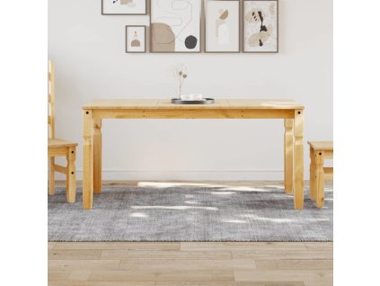 Jídelní stůl Corona 160 x 80 x 75 cm masivní borové dřevo [4005717]