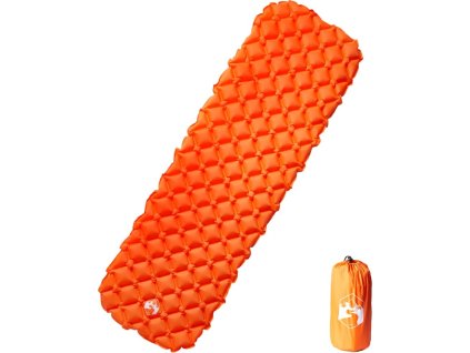 Nafukovací kempingová matrace pro 1 osobu 190 x 58 x 6 cm [4007116] (Barva Zelená)