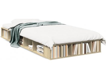 Rám postele 90 x 200 cm kompozitní dřevo [3280519]