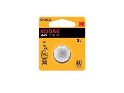 Baterie Kodak CR 2032 MAX Lithium 1ks, blistr [55146122]