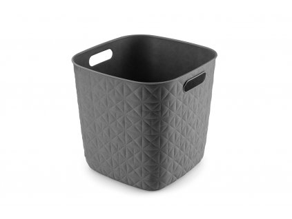 Box Curver Softex Cube 15 l tmavě šedý [610956]
