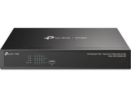 Záznamové zařízení TP-Link VIGI NVR1008H-8P 8 kanálů, 8x Lan s PoE, 2x USB [5293250]