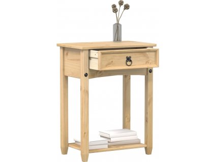 Konzolový stolek Corona 55 x 35 x 73 cm masivní borové dřevo [4002774]