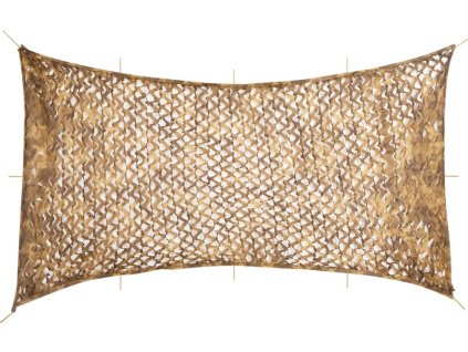 Maskovací síť s úložným vakem 816 x 520 cm [4008296] (Barva Bílá)