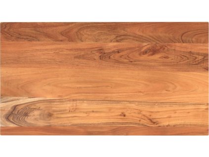 Stolní deska 120x70x2,5 cm obdélníková masivní akáciové dřevo [370937]