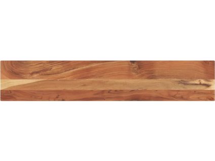 Stolní deska 140x30x3,8 cm obdélníková masivní akáciové dřevo [370964]