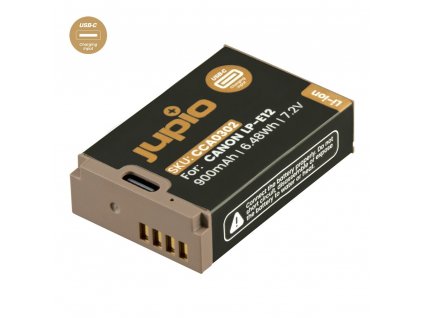 Baterie Jupio LP-E12 *ULTRA C*  900mAh s USB-C vstupem pro nabíjení [54984191]