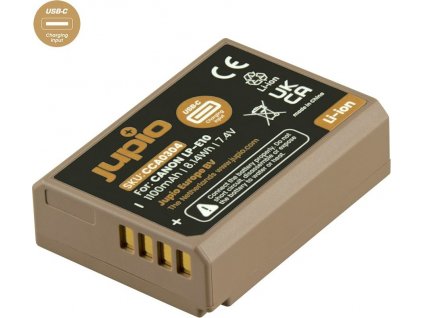 Baterie Jupio LP-E10 *ULTRA C*  1100mAh s USB-C vstupem pro nabíjení [54984190]
