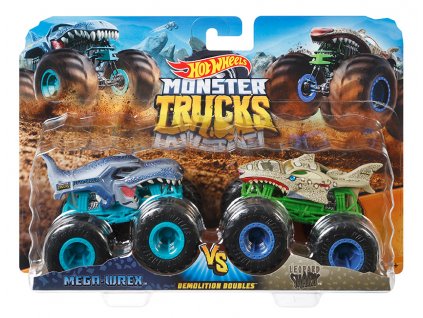 Hračka Mattel Hot Wheels Monster Trucks Demoliční Duo Asst [6002783]