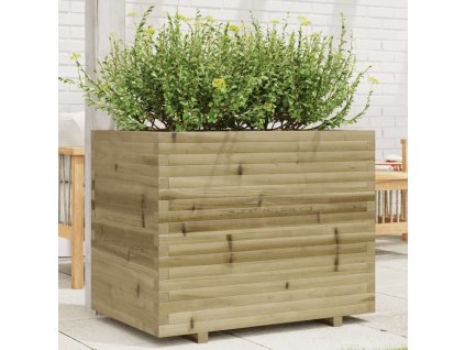 Zahradní truhlík 90 x 60 x 72,5 cm masivní borové dřevo [3282608] (Barva Přírodně impregnované)