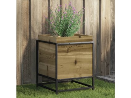Zahradní truhlík 40 x 40 x 50 cm [847022] (Barva impregnovaná borovice)